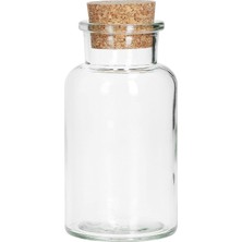 Tinky Winky Minik Dilek Şişesi,mantarlı Şişe Şeffaf Cam Şişe 20 Adet