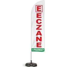 ReklamEdiyoruz Eczane Pharmacy Yelken Bayrak V4