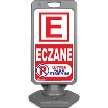 ReklamEdiyoruz Eczane Park Etmeyin Uyarı Dubası Atb1