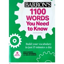 Barron's 1100 Words You Need To Know + Online Practice Build Your Vocabulary In Just 15 Min. A Day