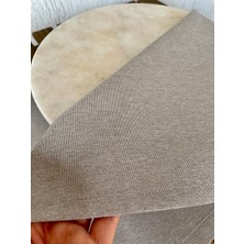 Decamor Home Thick Linen Dertsiz Bej Kumaş Peçete 6 AD