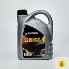 Greentech  220 Asansör Dişli Bakım Yağı  3 Litre 1 Koli 6 Adet