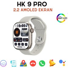 BGG Tech Hk9 Pro 2,02" Super Amoled Ekran 45MM Kordon Akıllı Saat