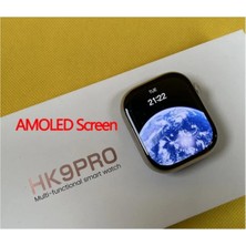 BGG Tech Hk9 Pro 2,02" Super Amoled Ekran 45MM Kordon Akıllı Saat