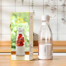 Upeka Mini Juice Taşınabilir Blender Plastik Şişe Smoothie Milkshake USB Şarj Edilebilir 420 Ml.