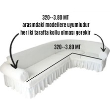 Heytgah 3+3+1+1 Bürümcük Eteksiz, Lastikli, Esnek, Yıkanabilir Koltuk, Kanepe, Çekyat Takımı Örtüsü. Heytgah Koltuk Takımı Kılıfı