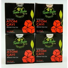 Tanla Baba Atom Çayı 170 gr Bitkisel Çay Glutensiz Vegan 4'lü Paket Atom Çayı Küp Çay Atom 4’lü