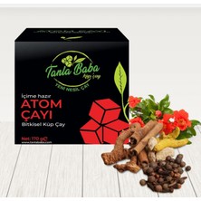 Tanla Baba Atom Çayı 170 gr Bitkisel Çay Glutensiz Vegan 4'lü Paket Atom Çayı Küp Çay Atom 4’lü