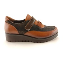 Ortoplus Deri Ortopedik Kadın Ayakkabı EL5805 TABA