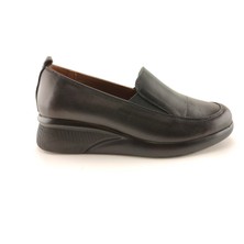 Ortoplus Deri Ortopedik Kadın Ayakkabı EL5814 SİYAH