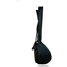 Uzun Sap Divan Bağlama Saz Kılıfı 45-46 Tekne için Ultra Koruma Destekli Pad