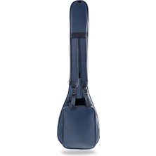 Donizetti Uzun Bağlama Saz Kılıfı Profesyonel Su Geçirmez 20 mm Pedli Gigbag Lacivert