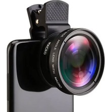 Amiray Professional Telefon Macro Lens Kiti 0.45X Süper Geniş Açı & 12.5x Süper Makro Lens Hd Kamera