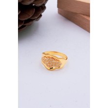 Latif Kuyumcu 22 Ayar Altın Yüzük Füzyon Döküm Kadın Yüzük LKYZK1272