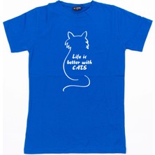 Maddog Life Is Better With Cats (Relax Fit) Tshirt