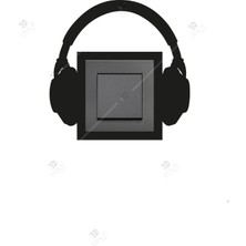 Emach Dizayn Kulaklık Figürlü Priz Çerçevesi Dekorasyon