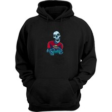 The Wert Unisex    Video Oyunu Siyah  Normal Kalıp Sweatshirt