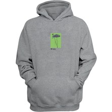 The Wert Unisex Sessiz Büyüme Gri Normal Kalıp Sweatshirt