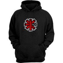 The Wert Unisex Red Hot Chili Peppers Siyah  Normal Kalıp Sweatshirt