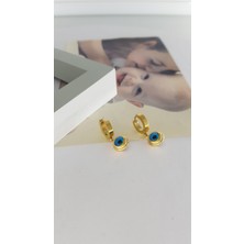 Sones Nazar Boncuklu Klasik Hediye Çelik Küpe SNS301898