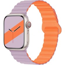 MobaxAksesuar Haylou Solar LS05 Samsung Galaxy Watch Gear S3 3 45MM 46MM Kordon Double Color Magnetic Strap BH52