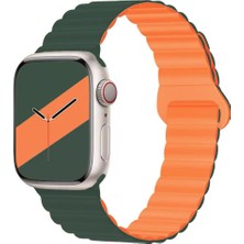 MobaxAksesuar Samsung Galaxy Watch Gear S2 3 41MM 42MM Active 2 40MM 44MM Kordon Double Color Magnetic Strap BH52