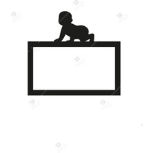 Emach Dizayn Bebek Odası Çiftli Priz Çerçevesi Dekorasyon