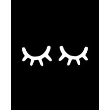 Emach Dizayn Dekoratif Kirpik 2 Li Ahşap Duvar Dekoru