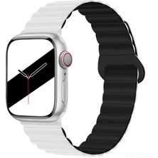 MobaxAksesuar Samsung Galaxy Watch Gear S2 3 41MM 42MM Active 2 40MM 44MM Kordon Double Color Magnetic Strap BH52