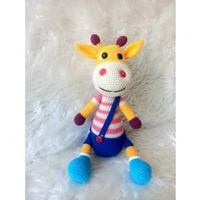 Zürafa Zuzu Amigurumi Organik Oyuncak
