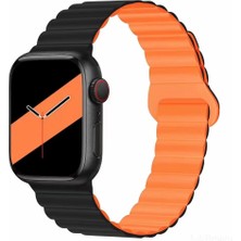 Huawei Watch GT GT2 GT3 GT4 GT5 42mm/Honor Magic 2 Kordon Double Color Magnetic Strap BH52