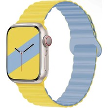 MobaxAksesuar Samsung Galaxy Watch Gear S2 3 41MM 42MM Active 2 40MM 44MM Kordon Double Color Magnetic Strap BH52
