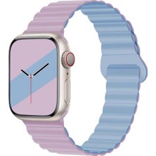 MobaxAksesuar Haylou Solar LS05 Samsung Galaxy Watch Gear S3 3 45MM 46MM Kordon Double Color Magnetic Strap BH52