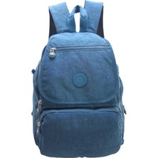 Baginn 571 Collection Kadın Sırt Çantası Yağmur Geçirmez Hafif Klinkır Kumaş Çok Cepli