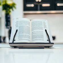 İsfahanTA Kitap Okuma Standı Masaüstü Ahşap Kuran Rahlesi Tablet Tutucu