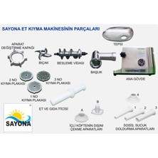 Sayona S-3500D Turbo Force Kıyma Makinesi