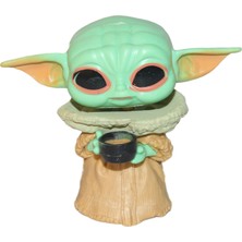 Elifeshop 3lü Star Wars The Mandalorian Grogu Baby Yoda Pop Stil Koleksiyon Figür Oyuncak Seti 3ü 1 Arada