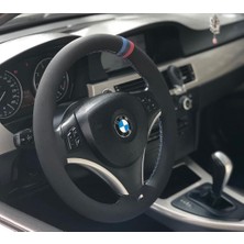 Bmw 3.20i M Yüzük M Dikiş Alcantara Nubuk Deri Direksiyon Kılıfı