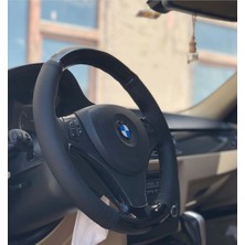 Bmw Piano Black Deri Direksiyon Kılıfı