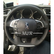 Citroen Ds Orijinal Çift Desen Spor Deri Direksiyon Kaplama