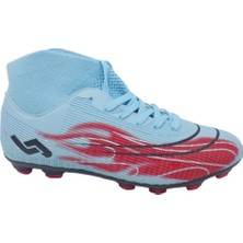 Jump 29676 Mavi Erkek Çorap Model Krampon Futbol Ayakkabısı