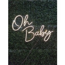 Oh Baby Neon LED TABELA(70X35CM)