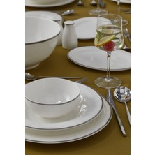 Be Original Monarch Silver 60 Parça 12 Kişilik Bone China Yemek Takımı