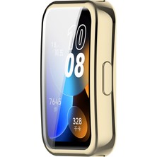 Nanospace Huawei Band 8 Kılıf Tam Koruma Kasa Koruyucu ( Ürün Saat Değil ) Gold