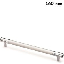 Şenel Yapı Market 160 mm Hitit Boru Boy Kulp Mobilya Dolap Kapak Çekmece Kulpu Mat Krom