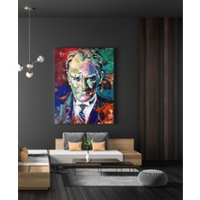 Canvasum Yağlı Boya Görünümlü Atatürk