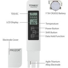 Güneydoğu Topraksız Tarım Ec / Ppm Metre Tds Ölçer-Su Kalitesi Ölçer