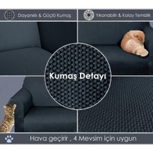 Seltenet Lastikli Esnek Koltuk Kanepe Kılıfı Takımı Çekyat Örtüsü 3+3+1+1