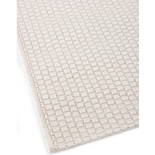 Sisal Jut Hasır Model Tek Renk Dokuma Yıkanabilir Toz Vermez  Halı Krem