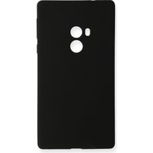 Newface Xiaomi Mi Mix Kılıf Premium Rubber Silikon - Siyah